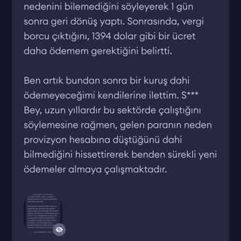 Vexa Investment’ta Bilinmeyen Vergi Ücreti Ve Ödeme Sonrası Cevapsızlık