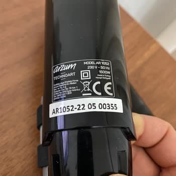 Arzum AR 1052 Blenderde Yanıltıcı Watt Etiketi Ve Motor Arızası