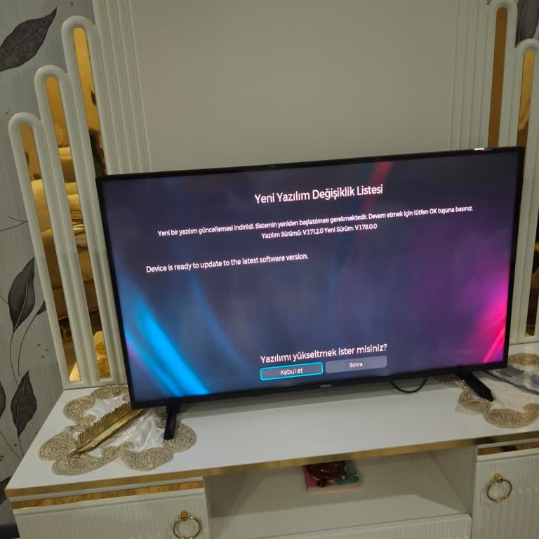 Vestel Televizyonumda Sürekli Yazılım Güncelleme Uyarısı Sorunu