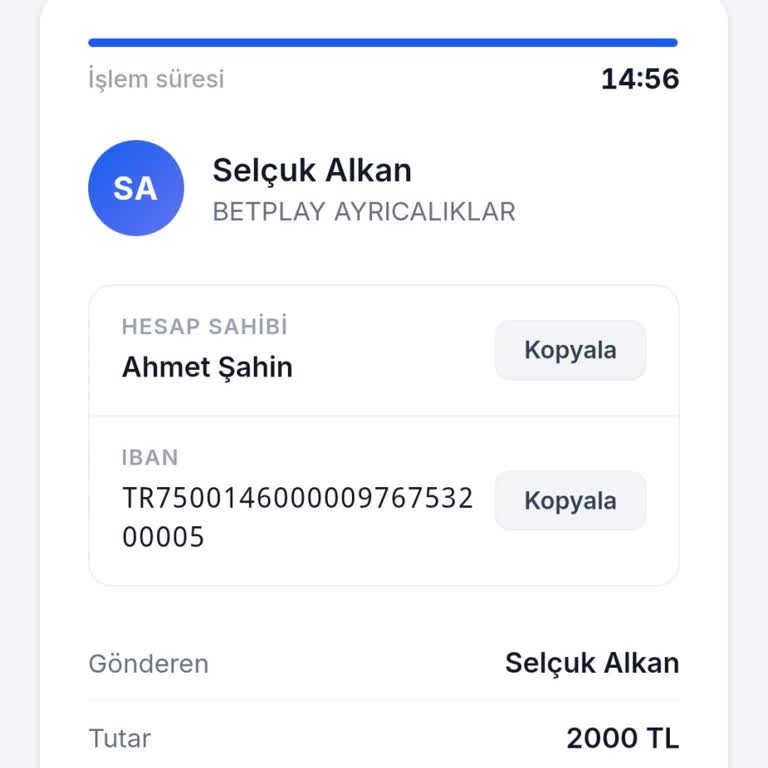 Havale Yatırımı Hesaba Yansımadı Ve 10 Bin TL Sınırına Zorlandı
