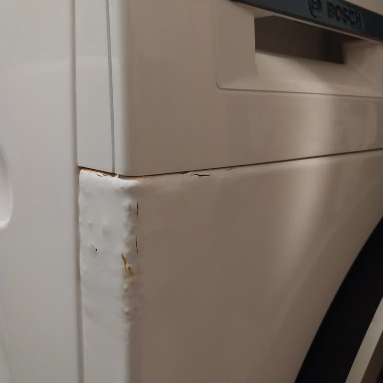 Bosch Çamaşır Makinesinde Deterjan Kapağının Erken Paslanması