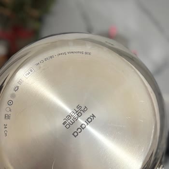 Karaca&nbsp; Tencerenin Alt Tabanında Belirgin Sararmalar ve Lekeler Oluştu