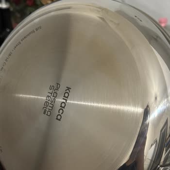 Karaca&nbsp; Tencerenin Alt Tabanında Belirgin Sararmalar ve Lekeler Oluştu