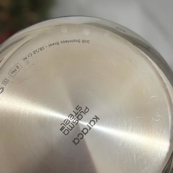 Karaca&nbsp; Tencerenin Alt Tabanında Belirgin Sararmalar ve Lekeler Oluştu