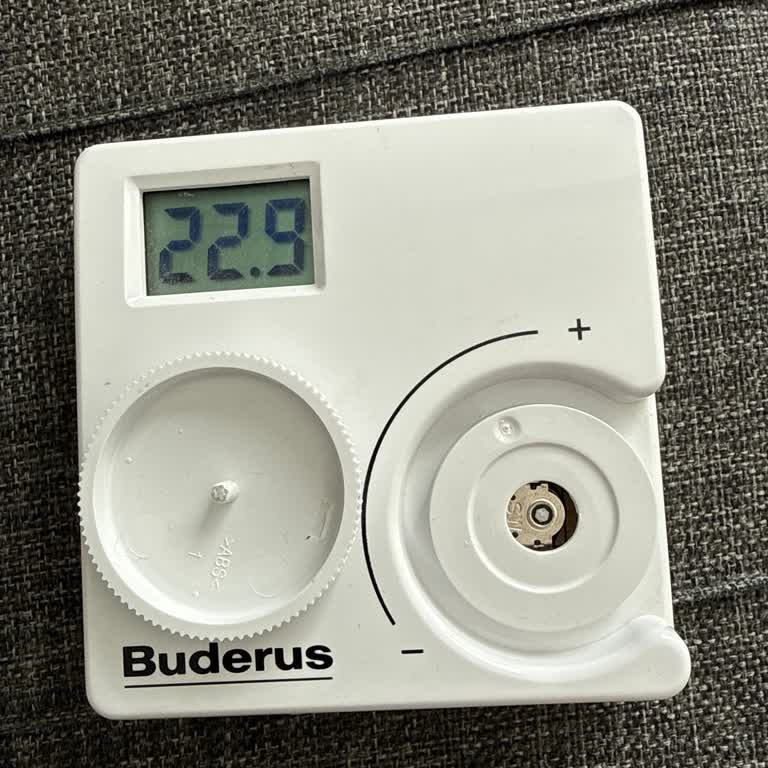 Kısa Sürede Kırılan Buderus Oda Termostatı Tuşu İçin Garanti Ve Ücretsiz Değişim Talebi