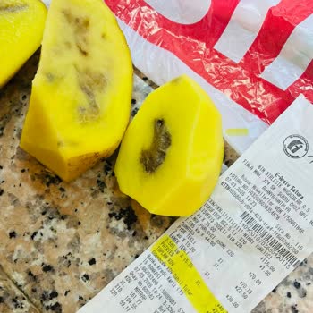 Satın Aldığım Patatesin İç Kısmı Siyah Çıktı