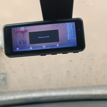 Lenovo Q3 Araç Kamerasının Dahili Bataryası Şarj Olmadığı İçin Kullanılamıyor