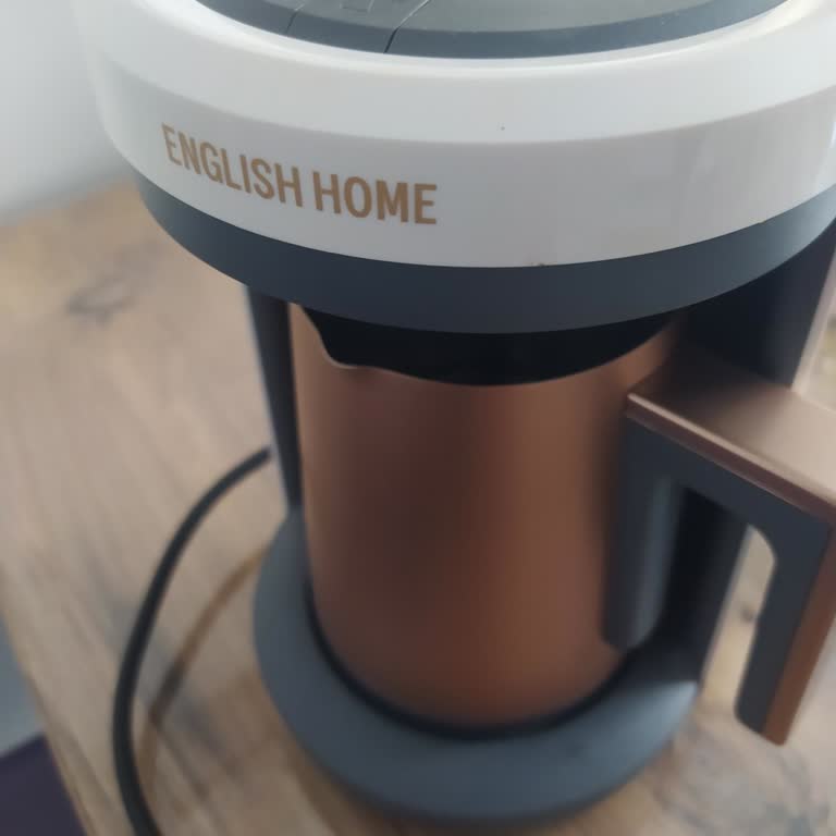 English Home Çift Taşım Kahve Makinesi Defolu, Değişim Talebi
