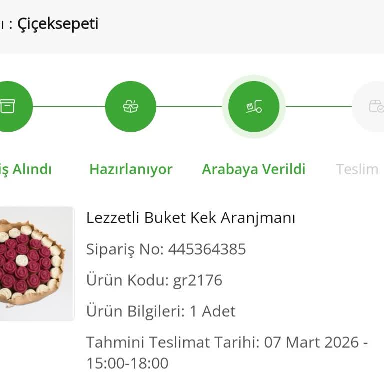 Kadınlar Günü Siparişim Teslim Edilmedi Ve Çözüm Sunulmadı
