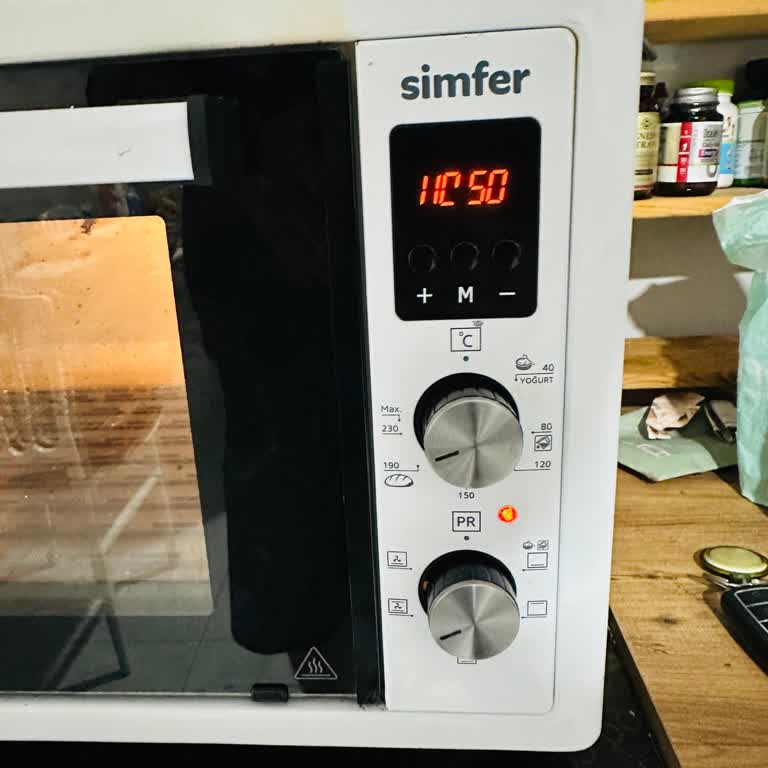 Simfer Albenili Plus Fırının Saat Ekranı Okunamaz, Müşteri Hizmetine Ulaşamıyorum