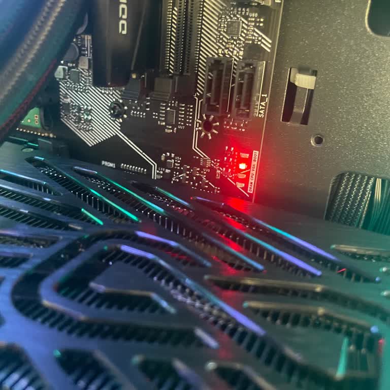 Satın Alınan Hazır Sistem İlk Açılışta VGA Işığı Kırmızı Yakıldı Ve Çalışmadı