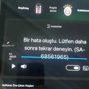 Tod TV Uygulama Hatası!