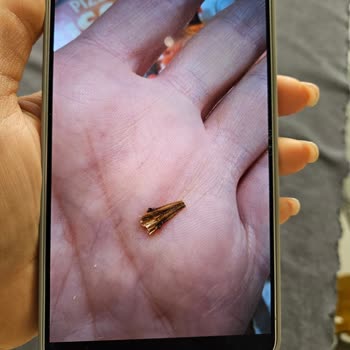 Yemek Sepeti Market Uygulamasından Satın Aldığım Pizza İçinde Tanımlanamayan Parça