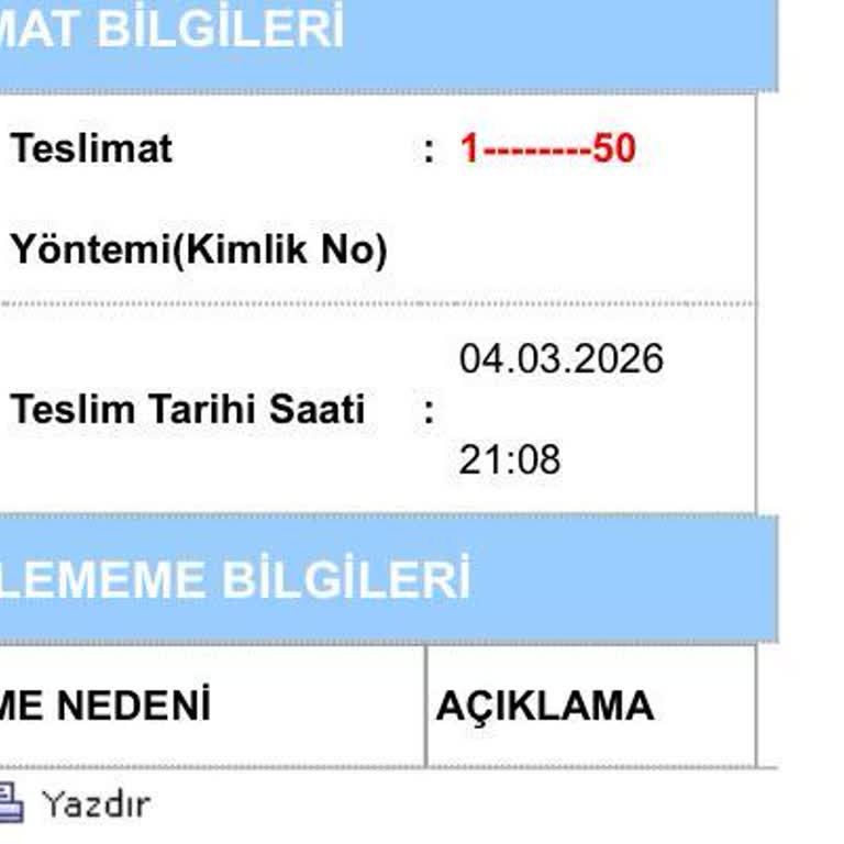 Teslim Edildi Söylenen Ürün 13 Gün Bekledi Ve Müşteri Hizmetlerinden Yanıt Gelmedi