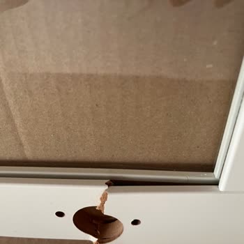 Kırık Cam Kapaklı Kitaplıkta Cevapsız Değişim Talebi