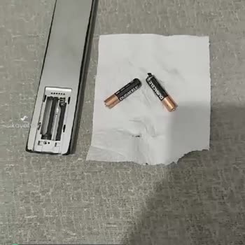 Duracell Kumanda Pili Elimde Patladı!