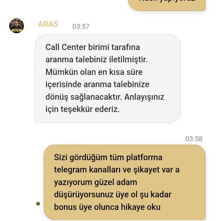 Hesap Kapatma Talebim Reddedildi Ve Zorla Para Yatırmam İstendi
