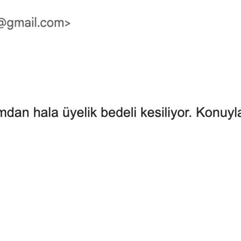 İptal Sonrası Sürekli Ücret Çekimi Ve Cevapsızlık