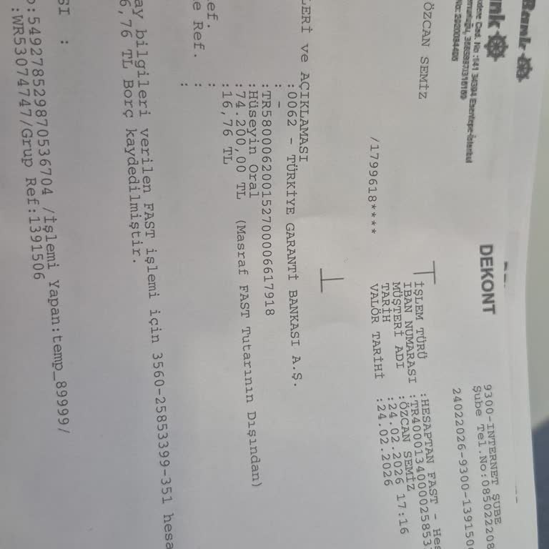 Denizbank Bafra Şubesinde Yetkisiz Erişim Ve 274 Bin TL’lik İşlemler