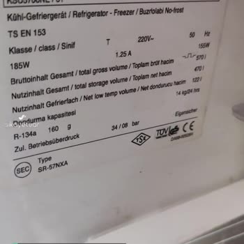 Bosch No Frost Buzdolabı Kapı Lastiği!
