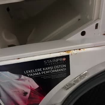 Arçelik Çamaşır Makinesinde Deterjan Kapağı Paslanması Ve Kalite Sorunu