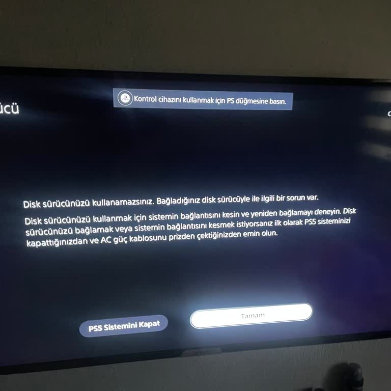 PlayStation 5 Disk Okuyucu Hatası Tekrarlıyor, Yeni Parça Talebi