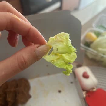 Komagene Şubesinde Marul İçinden Böcek Çıktı Ve Hijyen İhlali