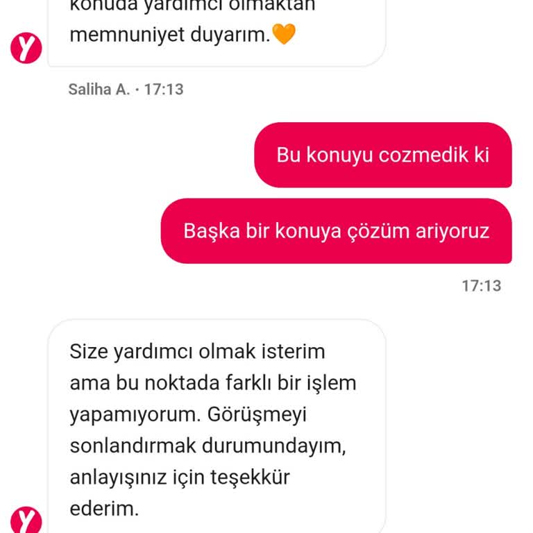 Yemeksepeti Siparişim Soğuk Ve Gecikmeli, İade Talebi