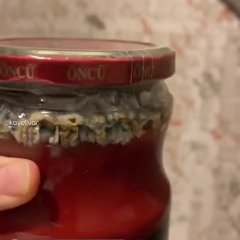 Öncü Domates Salçası Açılmadan Küflendi!