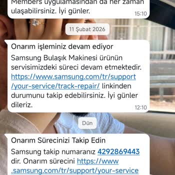 Samsung Bulaşık Makinesi Kirli Çıktı, Tekrarlanan Servis Sonrası Değişim Talebi