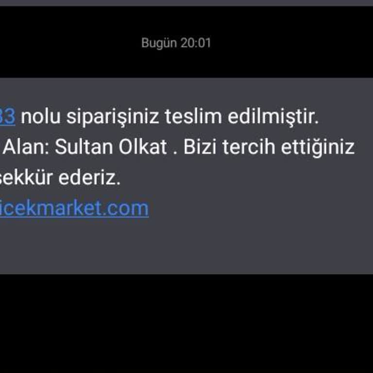 Yanlış Teslim Edilen Çiçek Ve Müşteri Hizmetine Ulaşılamıyor