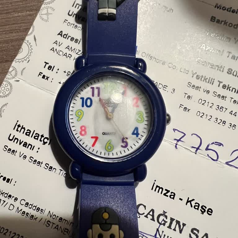 Satın Aldığım 3 ATM Su Geçirmez Çocuk Saati Suya Dayanmadı