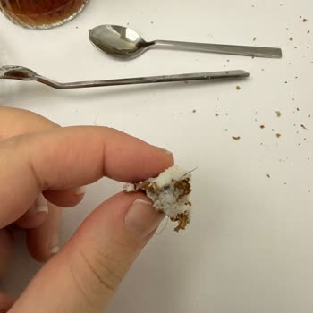 Blok Kavurmanın İçinde Kalın Erkek Kılı Çıktı