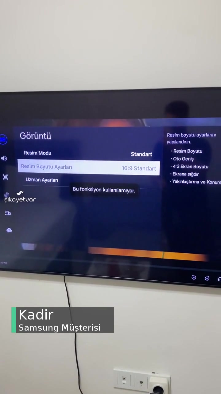 Samsung TV Ekran Boyutunu Ayarlayamıyorum videonun kapak resmi