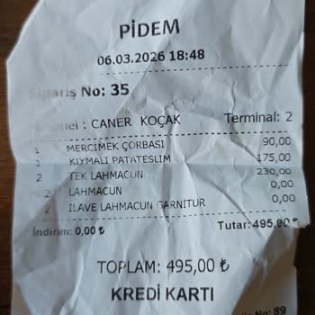 Dolapta Görülen Fuse Tea’nin Masaüstü Müşterilerine Verilmemesi Ve Kalitesiz Çorba Şikayeti