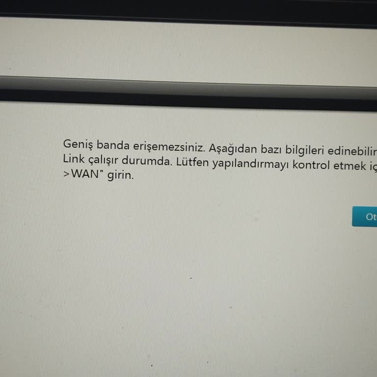 Üç Aylık Süreçte Hizmet Alamama Ve Sürekli Modem Değişimi