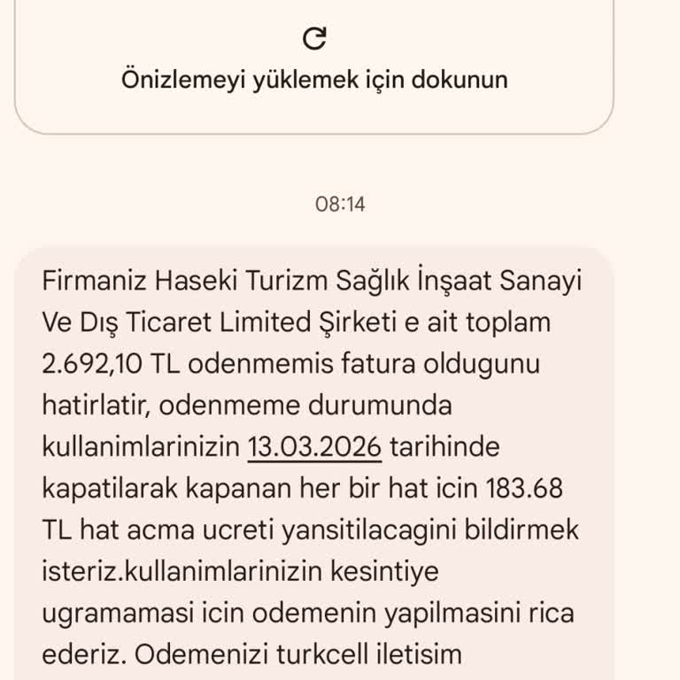 Turkcell Hattıma Yansıtılan Sahte Fatura Ve Kişisel Veri İhlali