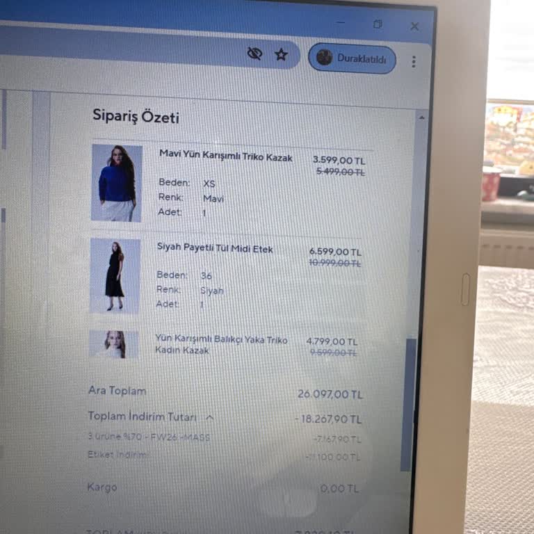 Network Çevrim İçi Sipariş Onayı Alınamıyor Ve Ödeme Bloke Ediliyor