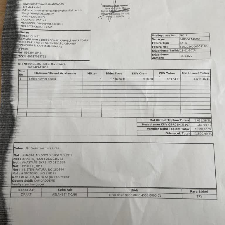 Allianz Sigorta’da 11.400 TL Masraf Reddi Ve Uzayan Değerlendirme