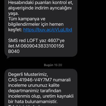 Renk Solması Ve Boya Atması Olan Pantolonların Değişimi Reddedildi