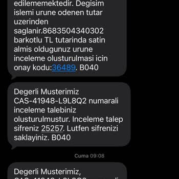 Renk Solması Ve Boya Atması Olan Pantolonların Değişimi Reddedildi