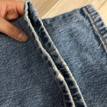 Mavi Sky Jean Kot Pantolonunda Üretim Hatası Ve İnceleme Reddi