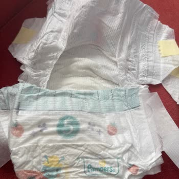 Aynı Prima 5 Numaralı Bebek Bezinde Bel Bandı Farkı İşaretlenmemiş Ve Sızıntı Sorunu