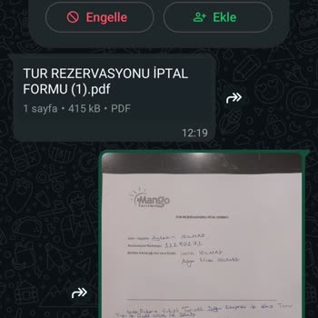 İptal Edilen Turda 62.985 TL'lik İade Gecikmesi Ve Şirketin Oyalaması