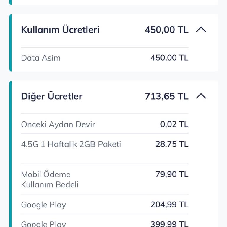 İzinsiz Google Play Ücretleri Faturamda Görüldü Ve Açıklama Bekliyorum