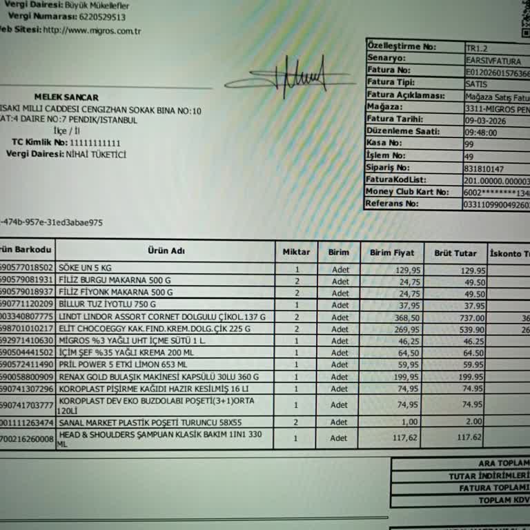 Eksik Çikolata Teslimi Ve İade Tutarı Eksik