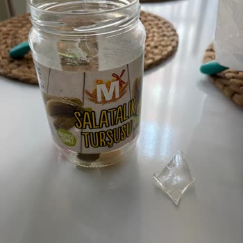 Migros Salatalık Turşusunda Cam Parçası Tehlikesi