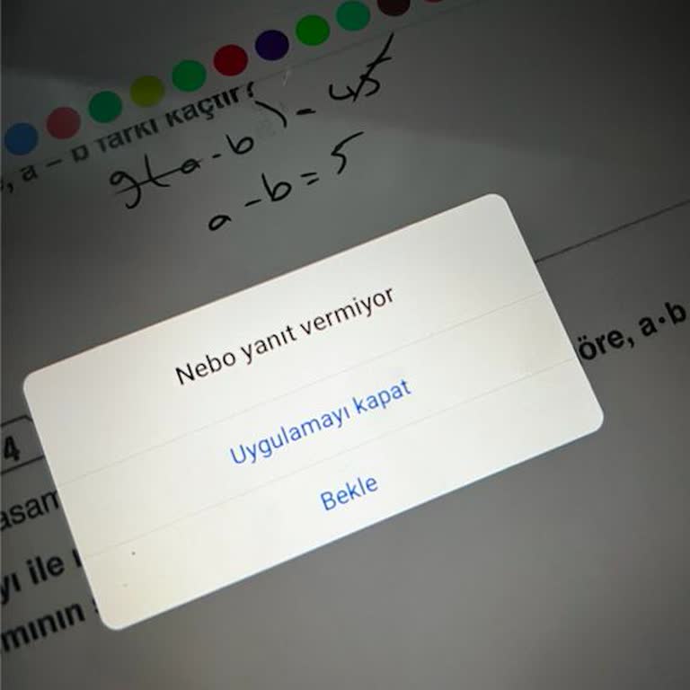 Lenovo TAB M11 Tabletinde Nebo Uygulaması Sürekli Çöküyor Ve Cihazı Kasıyor