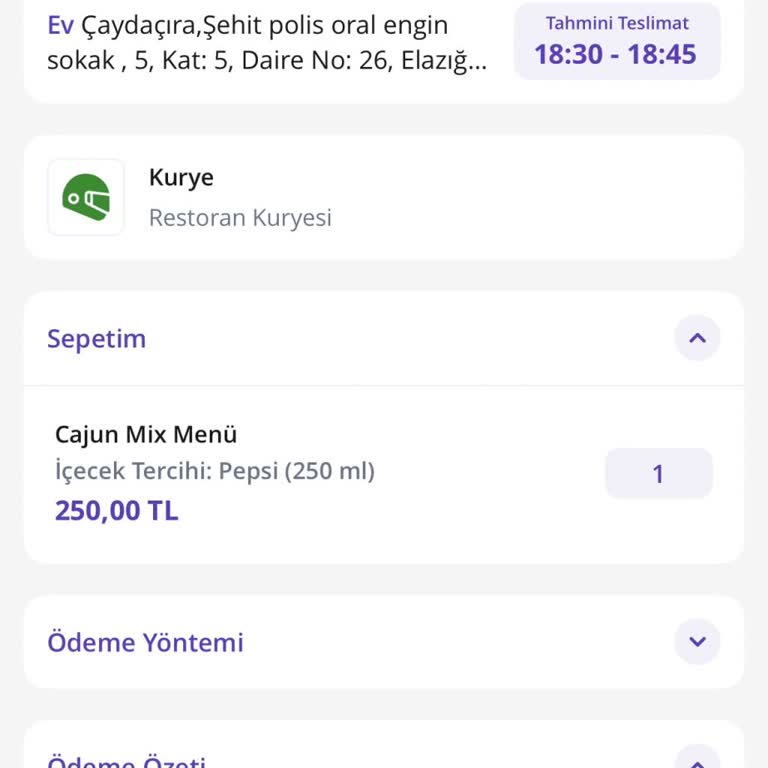 İftar Siparişi Gelmedi Ve Restoran Kapalı Görünüyor