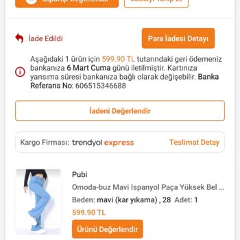 Yanlış Ürün Gönderimi Ve İade İşlemlerindeki Hesap Kapatılması